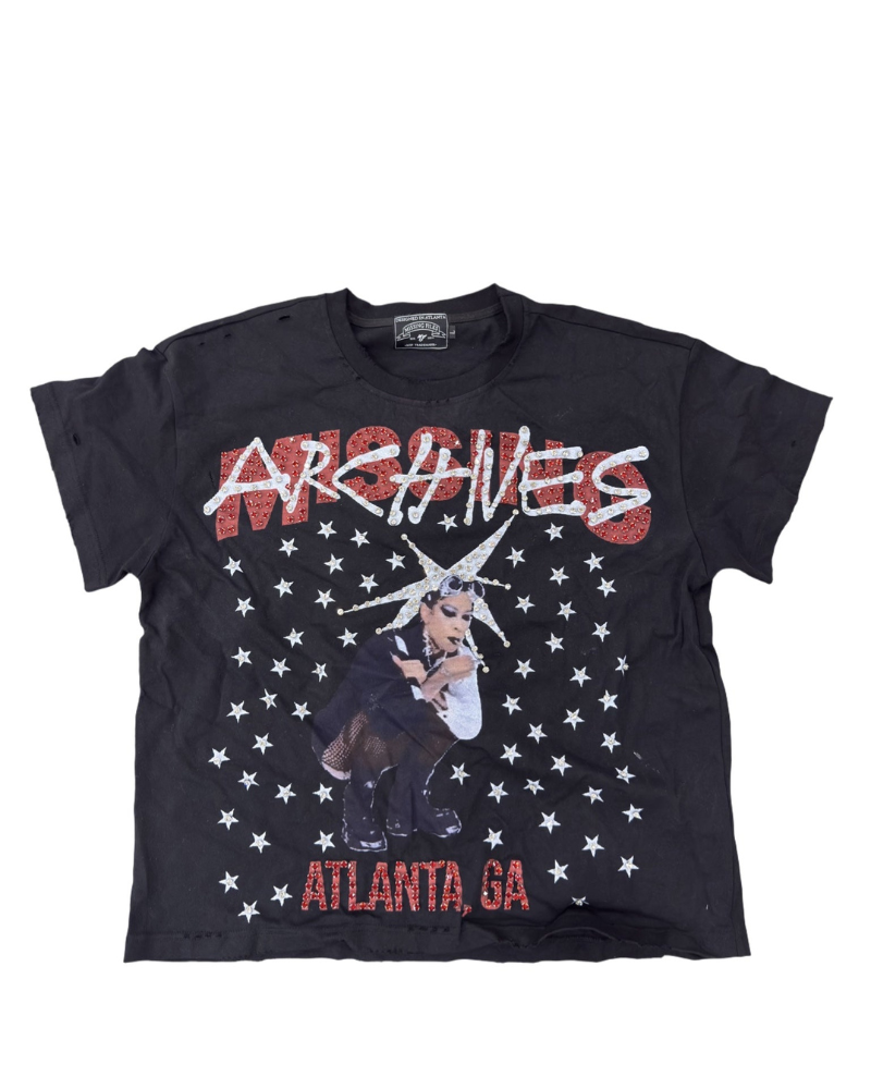 MISSING ARCHIVES RHINESTONE TEE