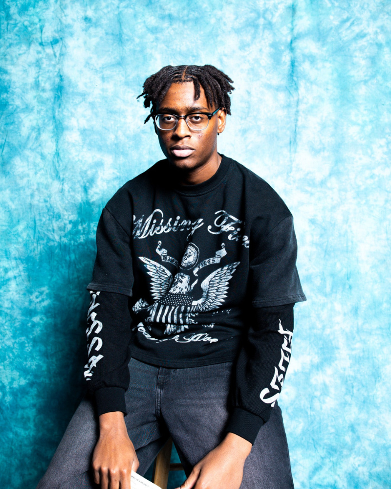 DOUBLE LAYERED THERMAL TEES (BLACK)