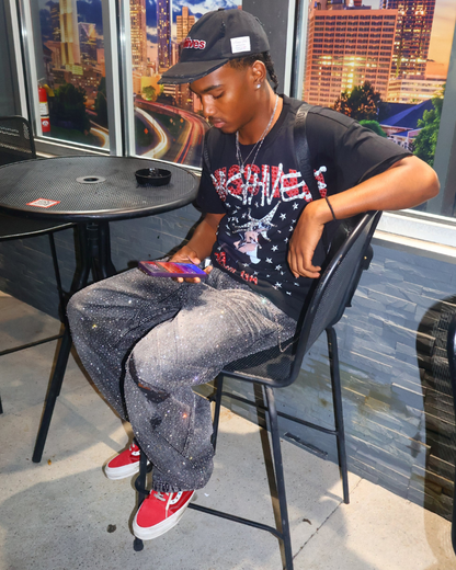 MISSING ARCHIVES RHINESTONE TEE