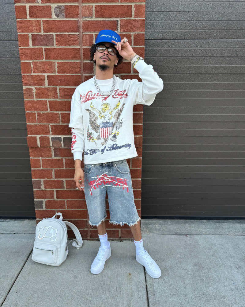 DOUBLE LAYERED THERMAL TEES (WHITE)