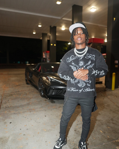 DOUBLE LAYERED THERMAL TEES (BLACK)