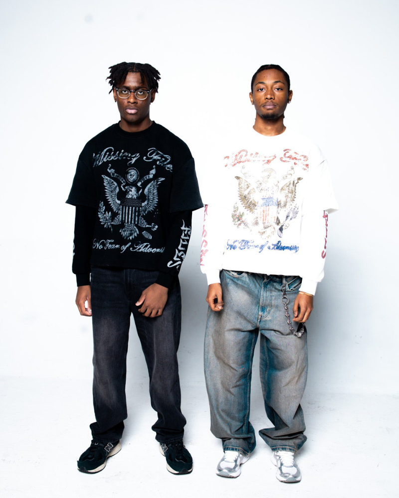 DOUBLE LAYERED THERMAL TEES (WHITE)