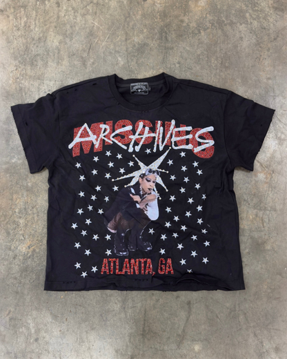 MISSING ARCHIVES RHINESTONE TEE