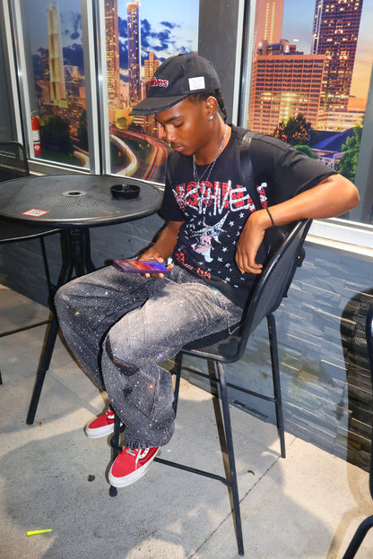 MISSING ARCHIVES RHINESTONE TEE
