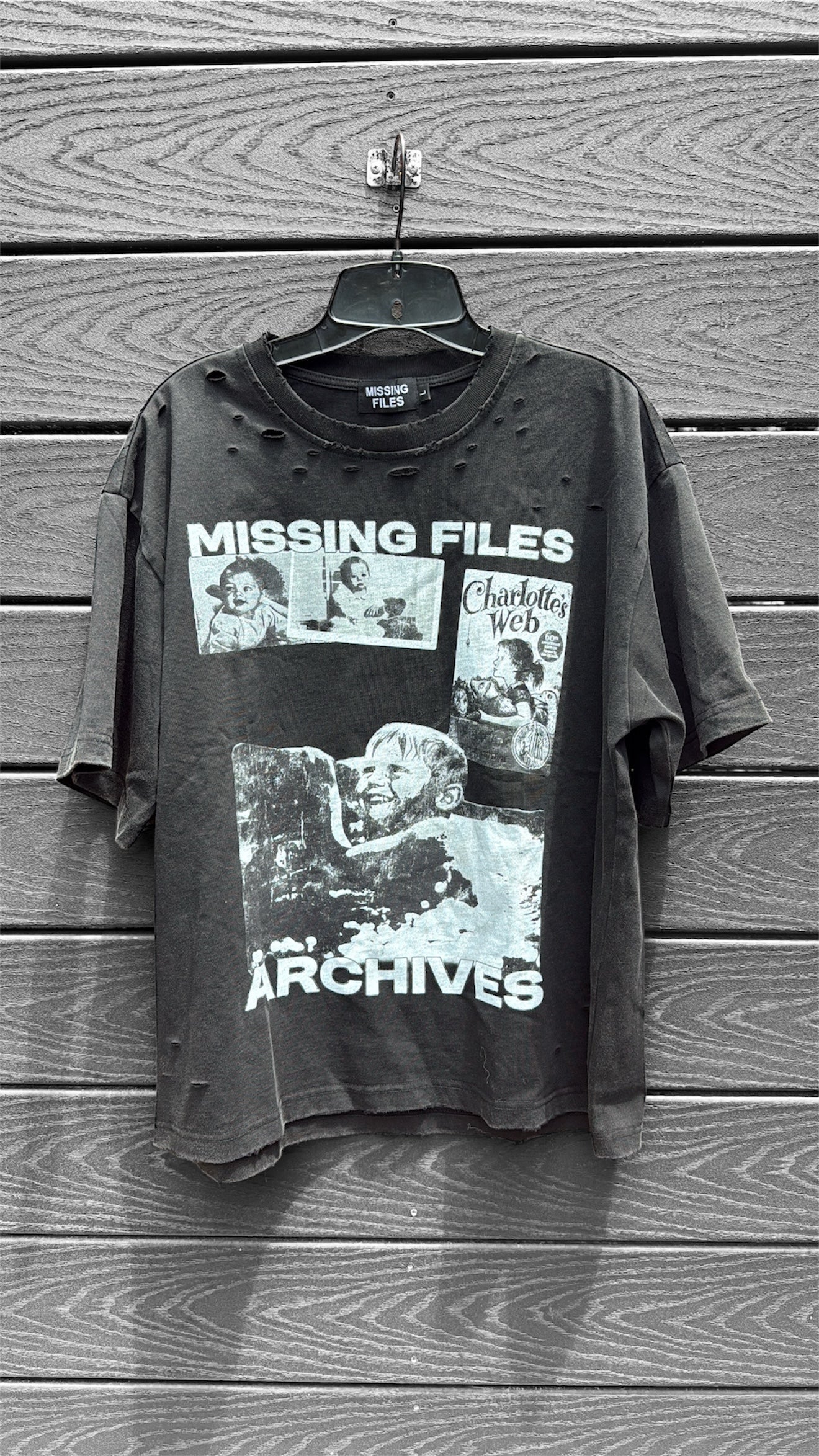 CHARLOTTE WEBB TEES (FADED BLACK)